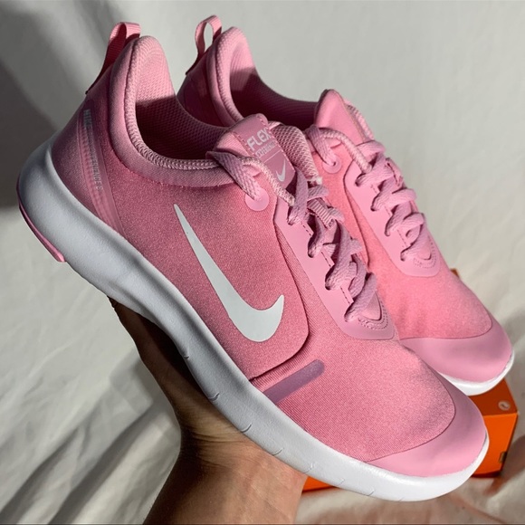 Nike Flex Experience RN 8 Running Sneakers Pink White Womans 6.5 - Picture 3 of 5